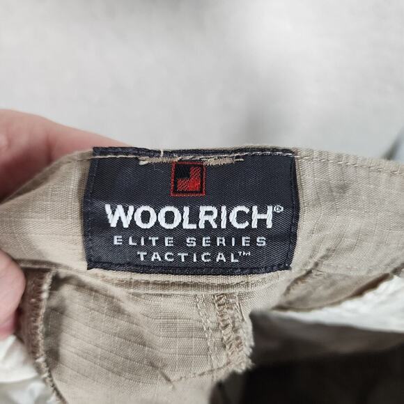 Woolrich Elite Series Tactical Lightweight Ripstop Khaki Cargo Pant Sz 10 - Picture 3 of 7